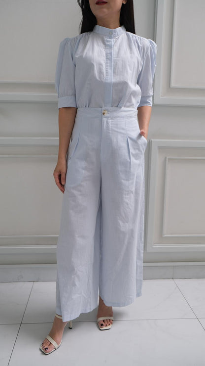 CARLA - 317446 JESICA STRIPE FLARE PANT