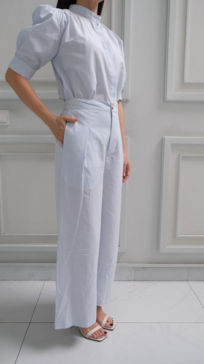 CARLA - 317446 JESICA STRIPE FLARE PANT