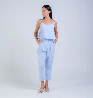 CARLA - CARRY PLITTED TANK TOP / Top Plitted Tali Samping