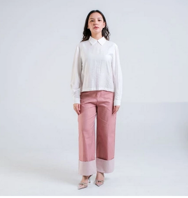 CARLA -ARCY COLOR DENIM FLARE PANT / Celana Panjang Wanita Flare Fant Denim