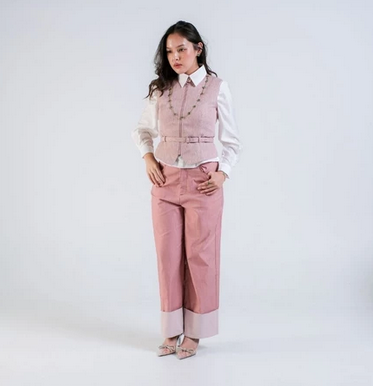 CARLA -ARCY COLOR DENIM FLARE PANT / Celana Panjang Wanita Flare Fant Denim