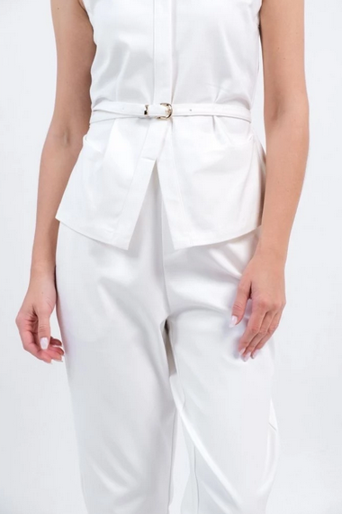 CARLA - CELLA BLOUSE WITH BELT