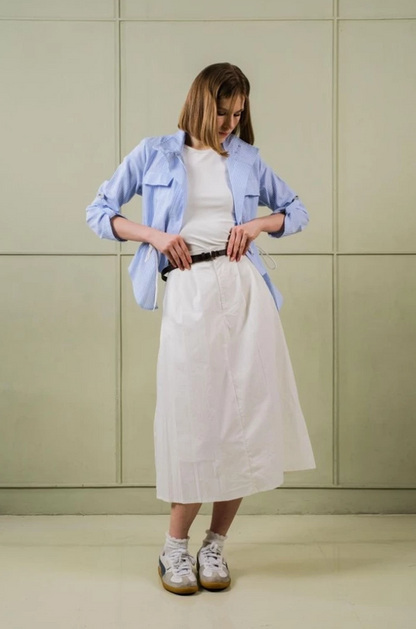 CARLA - 317470 FARIDA SKIRT WITH BELT