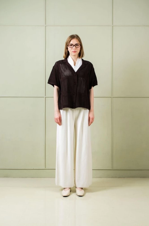 CARLA - 28004 FANY OVERSIZE KNIT BLAZER