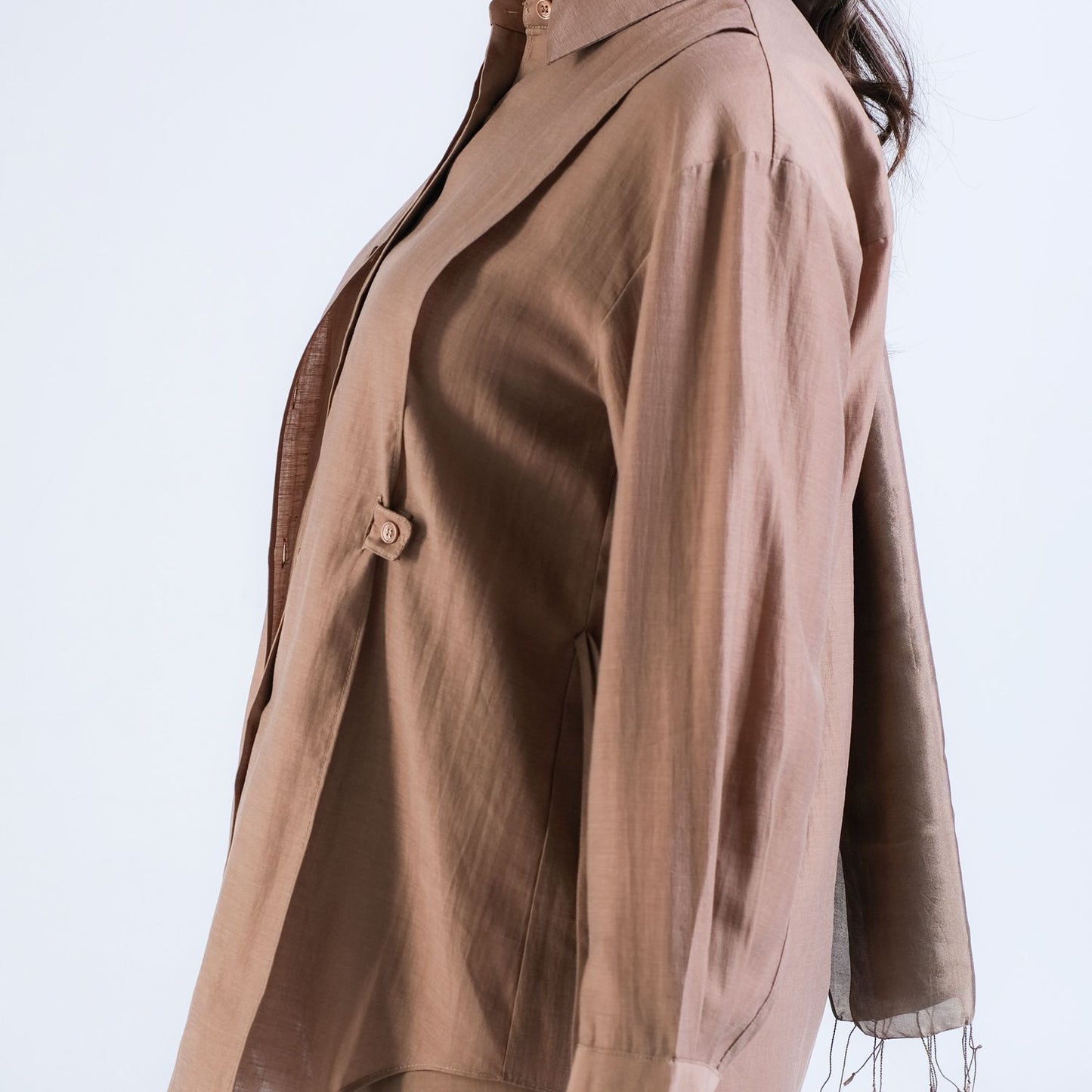 CARLA - CARLA COTTON SILK BLOUSE