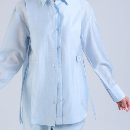 CARLA - CARLA COTTON SILK BLOUSE