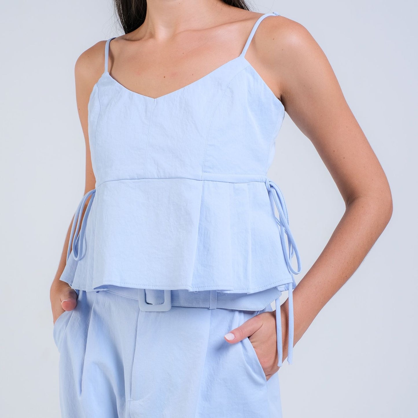 CARLA - 18099 CARRY PLITTED TANK TOP