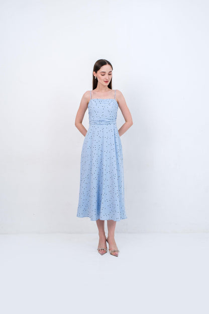 CARLA - 18120 CARRY POLKADOT DRESS