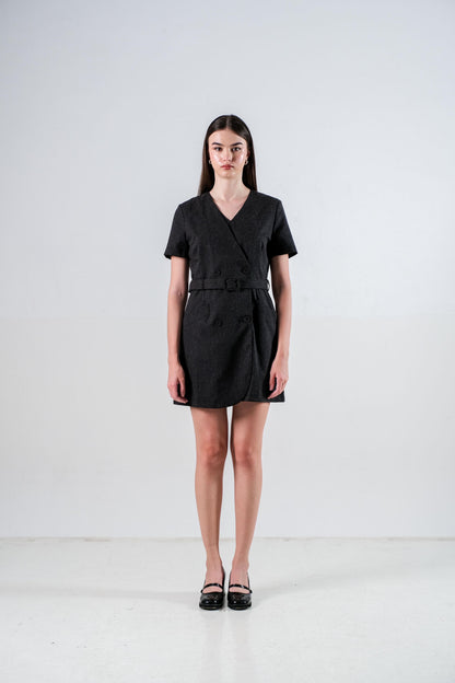 CARLA - 9008 KRISTIN LINEN JUMPSUIT WITH BELT