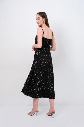 CARLA - 18120 CARRY POLKADOT DRESS
