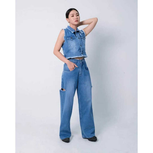 CARLA - 32304 DORIN DENIM PANT