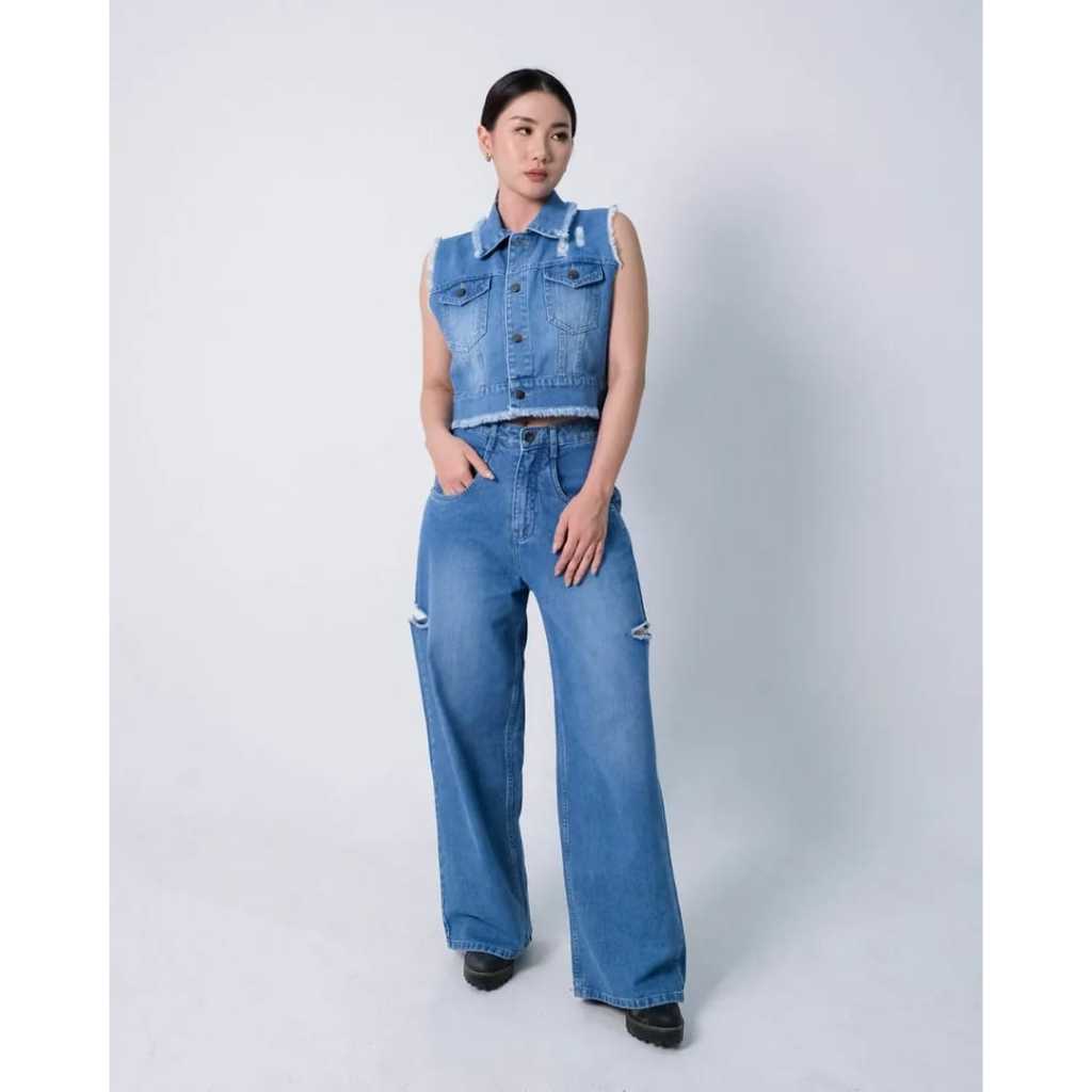 CARLA - 32304 DORIN DENIM PANT